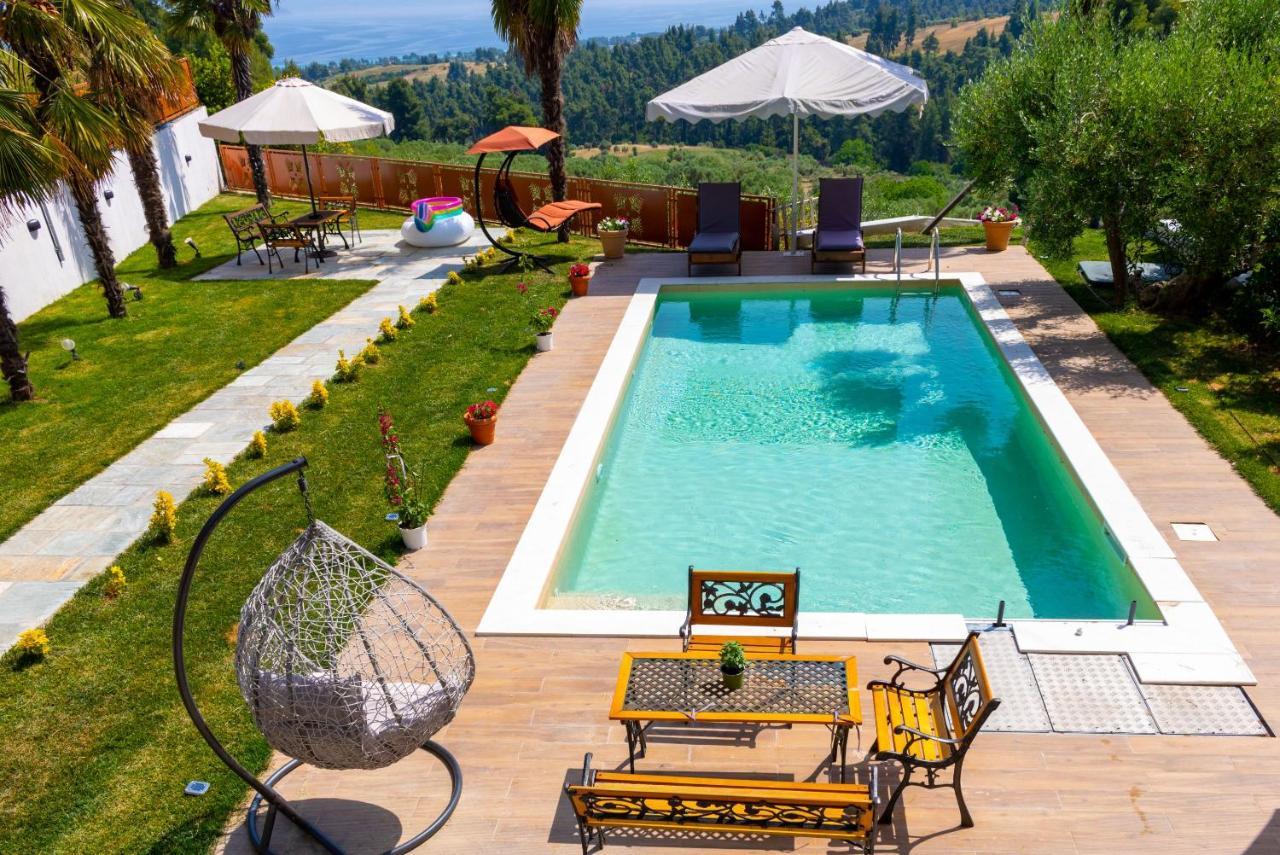 Pefkohori Golden Mountain Beach Villas Eksteriør billede