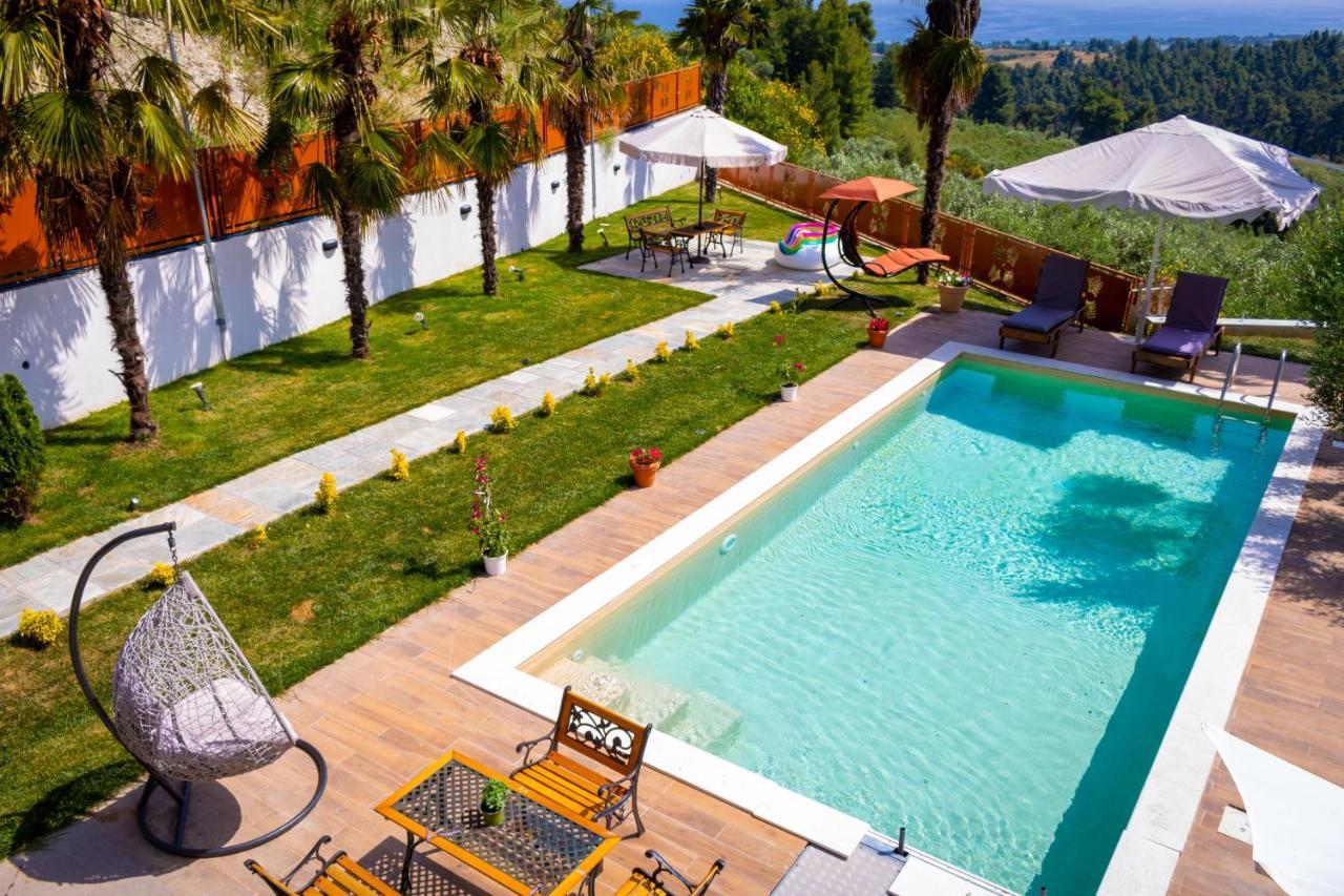 Pefkohori Golden Mountain Beach Villas Eksteriør billede